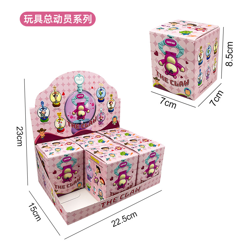 Caja ciega al por mayor Sanrio Colomi muñeca clip caja ciega de plástico fresas osos muñecas muñecas juguetes de mesa para chicas