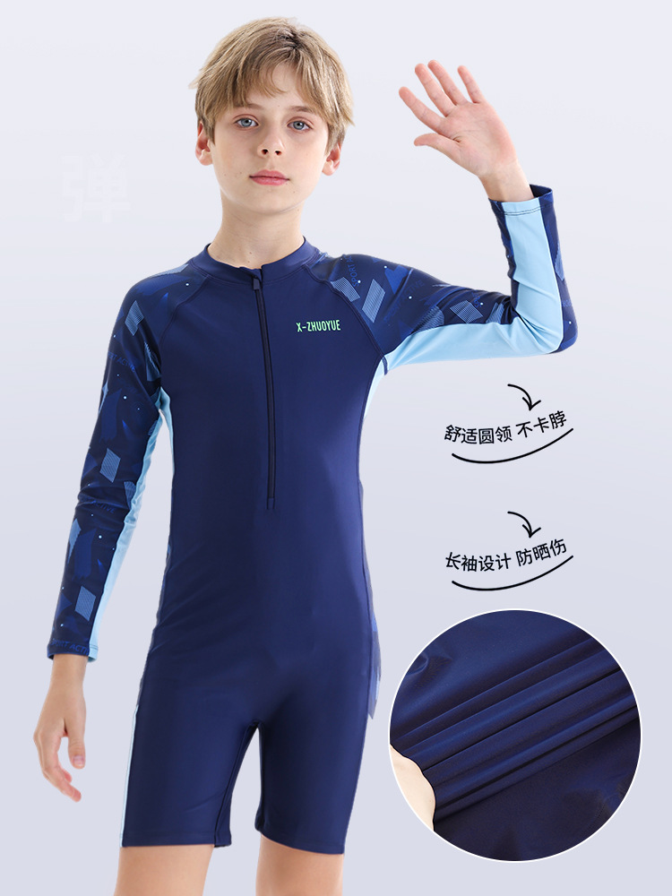2026 nuevos trajes de baño para niños, entrenamiento de protección solar profesional para niños, trajes de baño para niños de spa