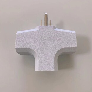 SOURCE Enterprise manufacturing South American conversion 1 to 3 plug U02-1 white PVC flame retardant material