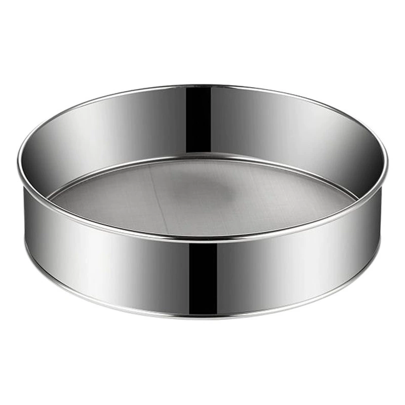 Сито для муки из нержавеющей стали утолщенное ручное сито для выпечки экрана с тонким фильтром 60 меш ультра-тонкое сито для муки