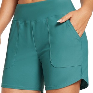 European and American AliExpress hot 2023 summer women's sports shorts foreign trade quick-drying casual beach pants a generation of hair
