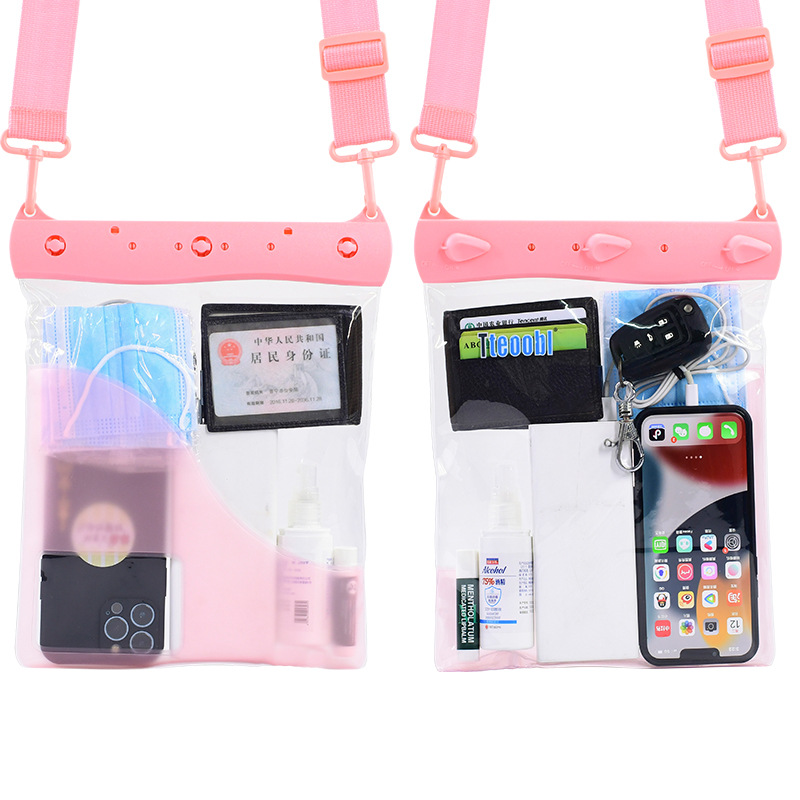Tebile miscellaneous storage bag, waterproof mobile phone bag, shoulder bag, crossbody bag, rainproof, touch screen photo taking bag, swimming bag.