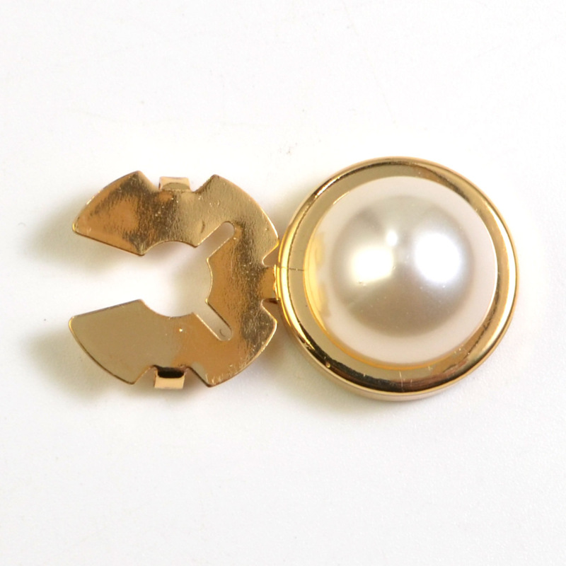 button cover 时尚金属圆形衬衣袖扣纽扣盖领扣钻饰扣纽扣套|undefined