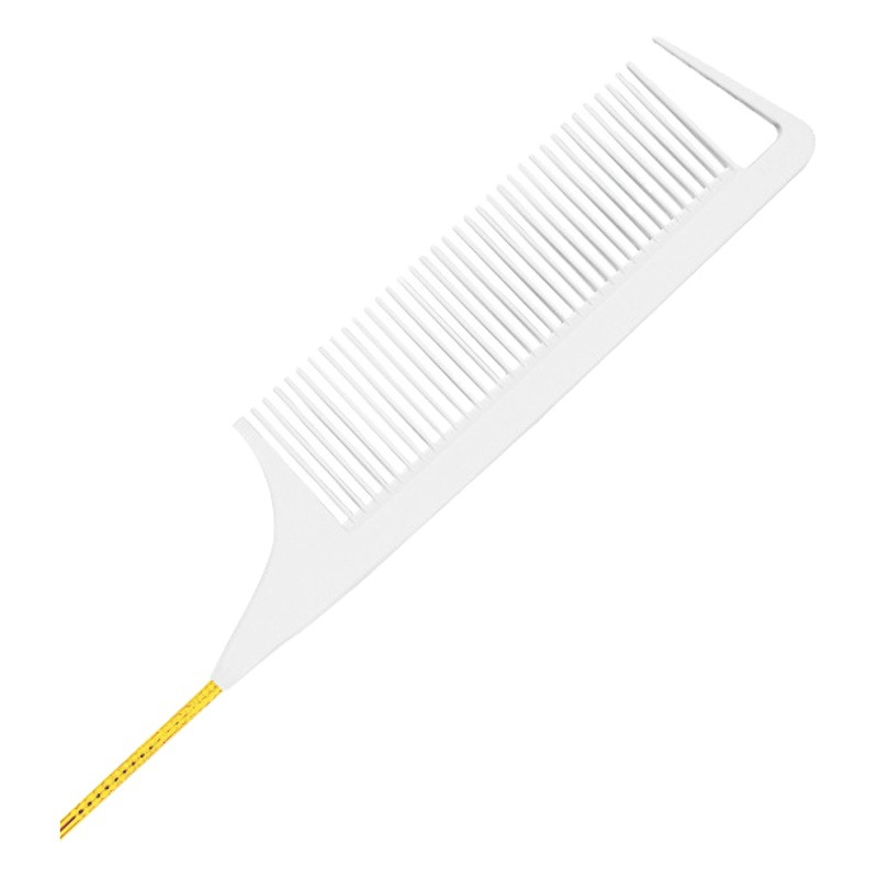 Modelo espiral mejorado aguja de acero punta cola peine forma peine pelo especial peine partición punta cola peine