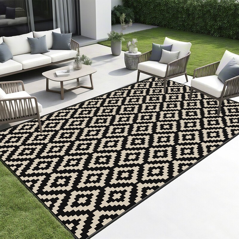 Outdoor Floor Mat RV Camping Portable Floor Mat Courtyard Lawn Carpet Double-sided Waterproof PP Pipe Woven Mat Beach Mat Outdoor Floor Mat RV Camping Portable Floor Mat Courtyard Lawn Carpet Double-sided Waterproof PP Pipe Woven Mat Beach Mat
