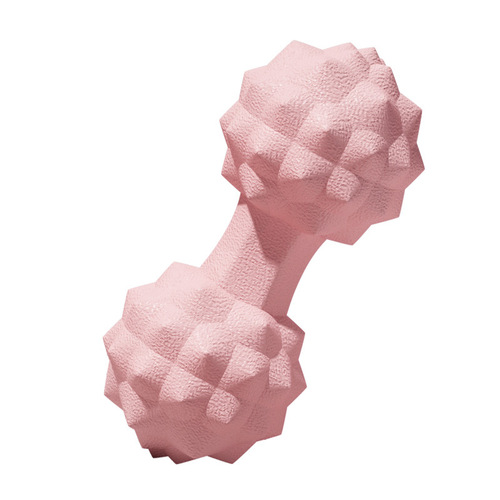 Convex yoga ball, TPR fascia ball, peanut massage ball, foot relaxation muscle, shoulder and neck durian ball, solid double ball