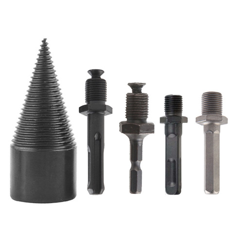 Firewood splitting drill bit Wood splitting artifact Firewood splitting artifact household electric drill electric hammer water drill firewood splitting machine drill bit split cone