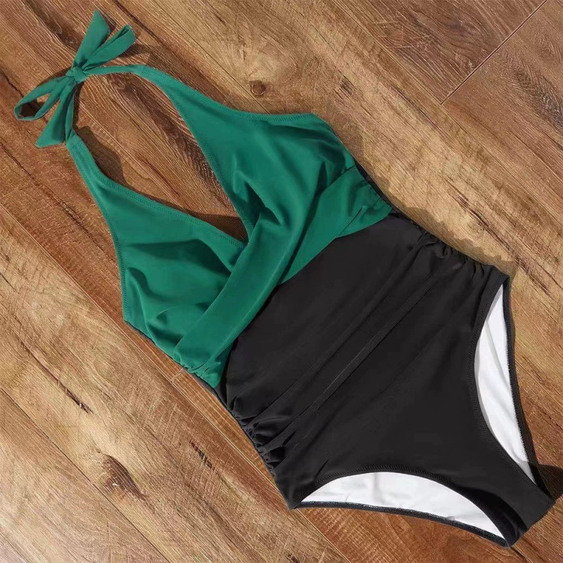  fashionable swimwear, beach bodysuit, European style, Amazon