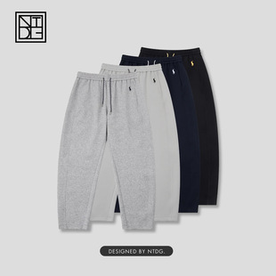 Spring New Fashion Versatile Trendy High-End Couple Style Light Luxury Comfortable Casual Lazy Versatile Scimitar Pants