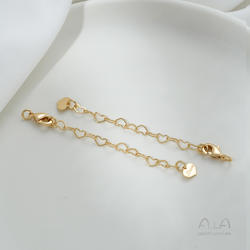 1 Piece Copper 14K Gold Plated Jewelry Accessories Chain display picture 1