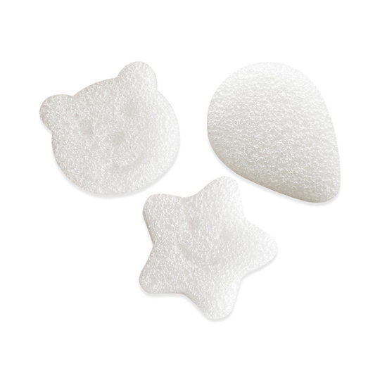 in stock wholesale konjac bath cotton baby puff cotton cleansing makeup remover drip type soft face sponge wash