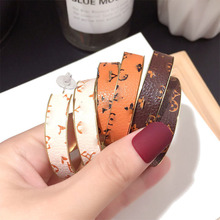 时尚圈圈大圆圈质感皮革耳环超仙银针耳饰迷人饰品  韩版新款时