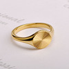 Brand fashionable ring, jewelry, polishing cloth, European style, Birthday gift, 750 sample gold