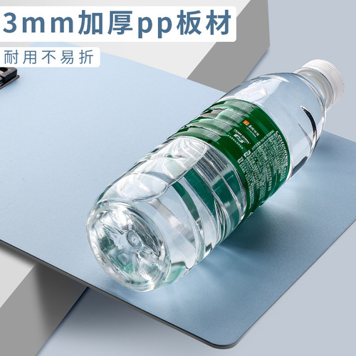 Morandi color folder splint A4 board clip backing plate flat clip student drawing board writing hard board wholesale