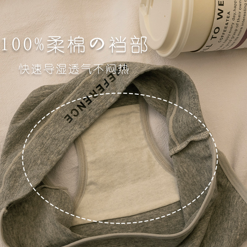 Ropa interior de algodón de las mujeres de algodón antibacteriano entrepierna Mediados de cintura de las mujeres respirables chicas japonesas de alta apariencia de las mujeres al por mayor image 4