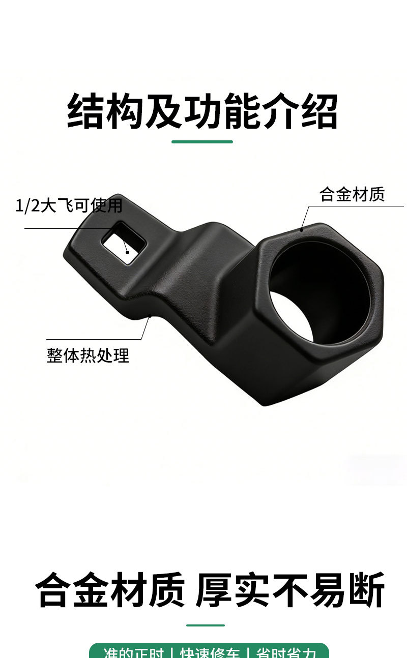 Specialized Tool for Honda Timing Belt Pulley, Crankshaft Pulley Tensioner, and Fixing Wrench for Auto Repair