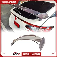 Подходит для Honda Type R FL5, детали для модификации из углеродного волокна MODULO, заднее крыло из сухого углерода, задний спойлер, фиксированное крыло