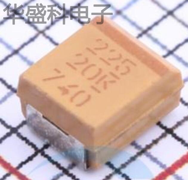 T491B225K016AT 描述 2.2uF(225) ±10% 16V 钽电容器