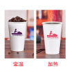 Temperature -changing sticker coffee cup heating discolored milk cup water temperature temperature sensing color variant 50 degrees color change color sticker