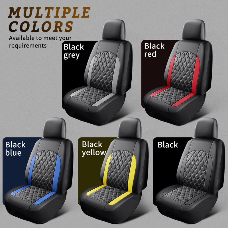 汽车坐垫SeatCover亚马逊热销座椅垫定制包装座套皮革座垫厂家|undefined