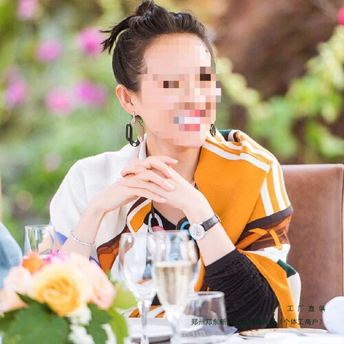 Wife's Travel Chaoqian Salt Lake Sun Protection Scarf - Summer Thin Silk Scarf, Like Zhang Ziyi's Style, Women's Beach Scarf