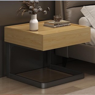 Bedside Table Simple Modern Accessible Luxury Ins Style Bedroom Simple Bedside Drawer Cabinet Home Italian Bedside Storage Rack