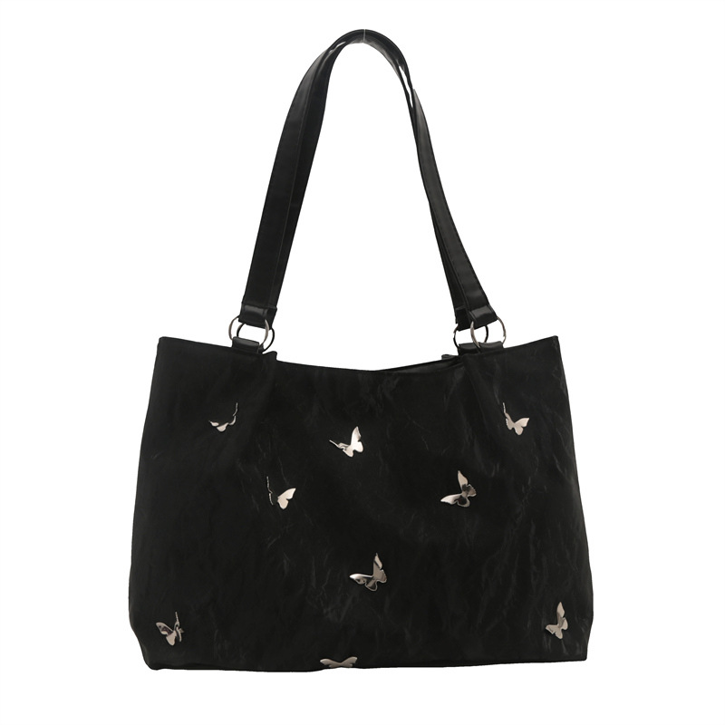 Bolsas de viaje de gran capacidad 2025, nuevas bolsas de mujer casuales, bolsas de arco de hombro para estudiantes universitarios, bolsas de clase.