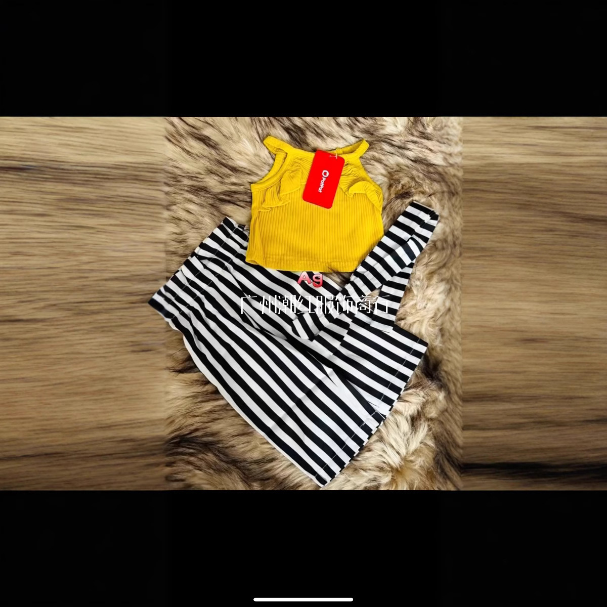 Conjunto de comercio exterior marca de ropa infantil estilo mezclaje ropa de cola al por mayor sets de niños patpat