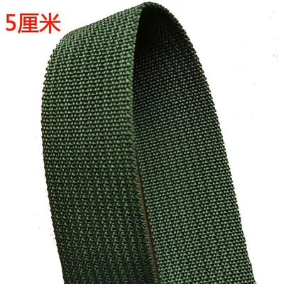 flat belt braided rope binding — Trailer rope/net/strap - 10m-military-green-5cm-wide