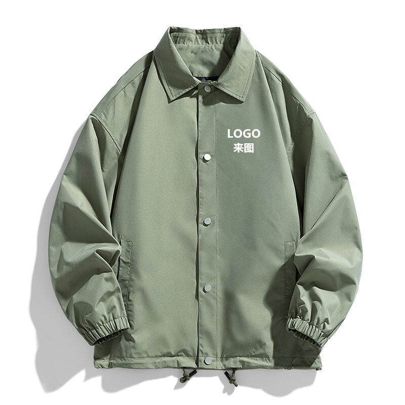 Cross-border workwear jacket men's new pilot jacket Spring American coach jacket youth lapel men's clothing