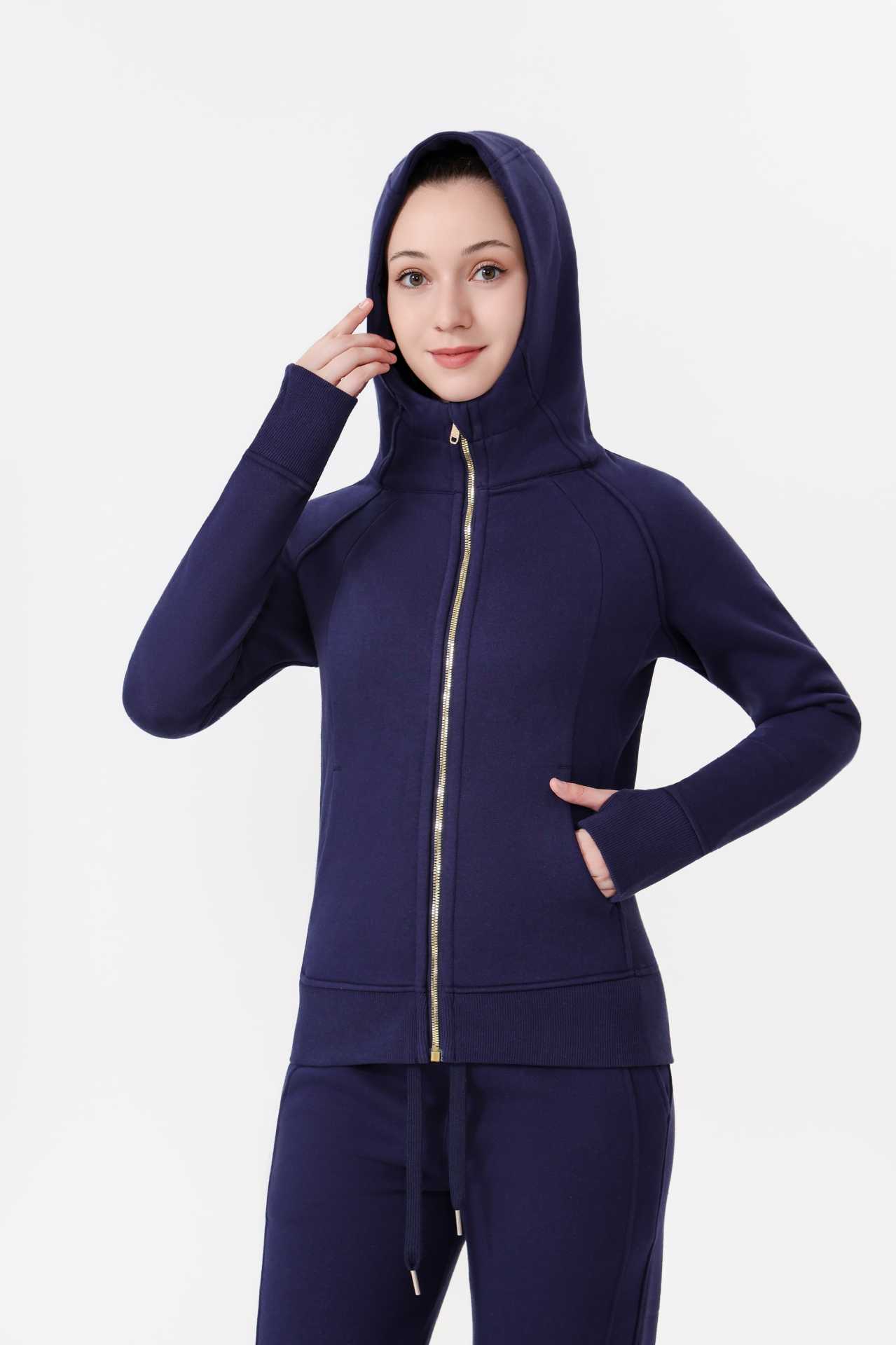 Midnight blue gold [slim sweatshirt]