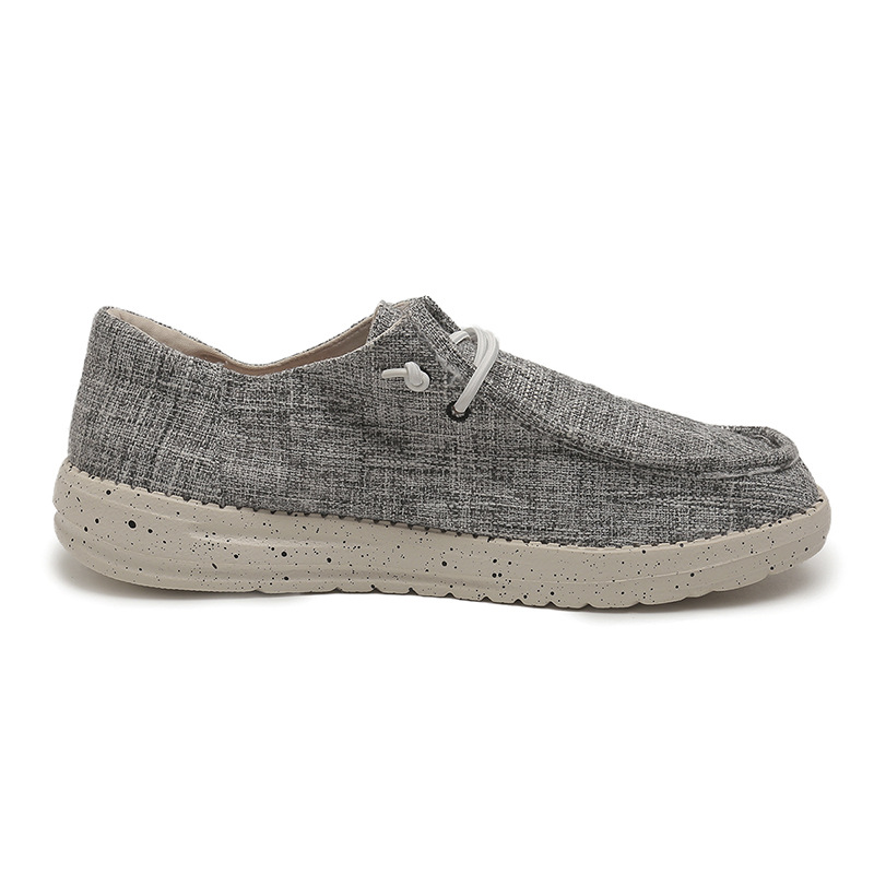 Cross-border Xiyin Best-selling Large-size Canvas Casual Shoes For Men, Canvas Men Loafers_vogvips.com