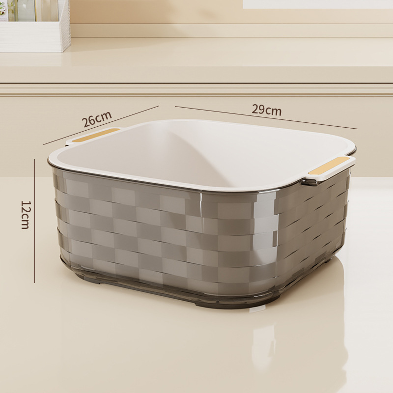 투명 블랙 스퀘어 대형