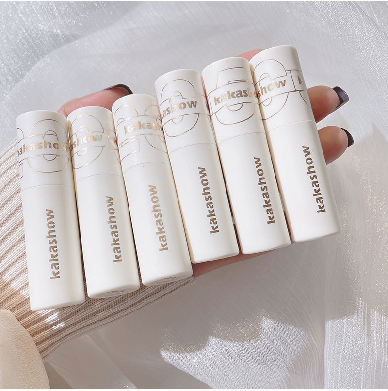 kakashow velvet lip gloss and lip paste matte finish red lip gloss that doesn't stick to cups and doesn't fade, an affordable alternative for students undefined