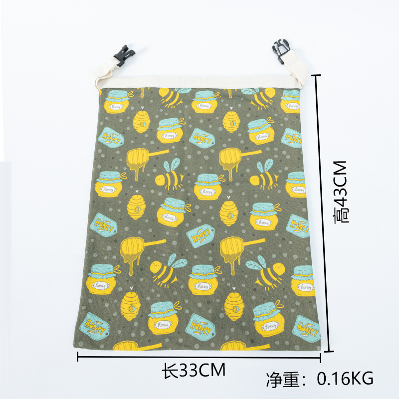 跨境爆款烘培食品级蜂蜡面包袋可重复使用酸面团保鲜袋收纳|undefined