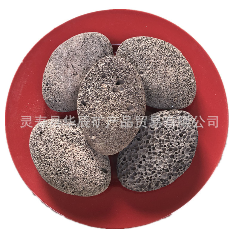 厂家批发磨脚火山石 小孔透气去死皮老茧搓脚石 椭圆形磨脚石浮石|ms