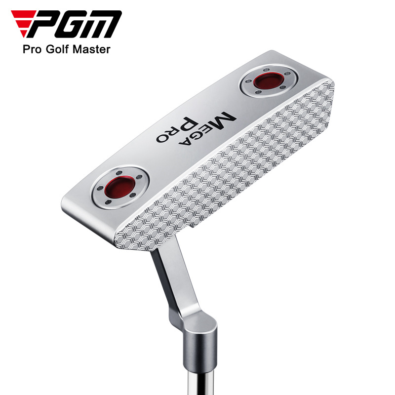 Gậy golf Putter PGM chuyên nghiệp thép không gỉ, mặt đánh kết cấu mới, chiều dài 34 inch — TUG036-Màu Bạc