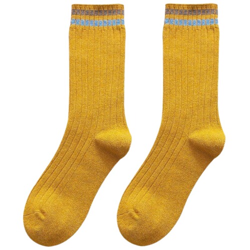 Socks for Women - Summer Korean Style Mid-Calf Socks, Autumn/Winter Version, Long Stack Socks, Japanese High-Calf Academic Style Women's Socks