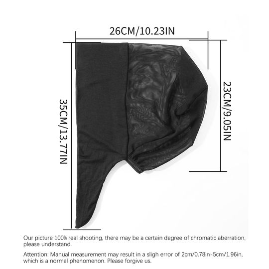[high quality mercerized cotton] new hollow net bag breathable headscarf light breathable net cool comfortable mesh