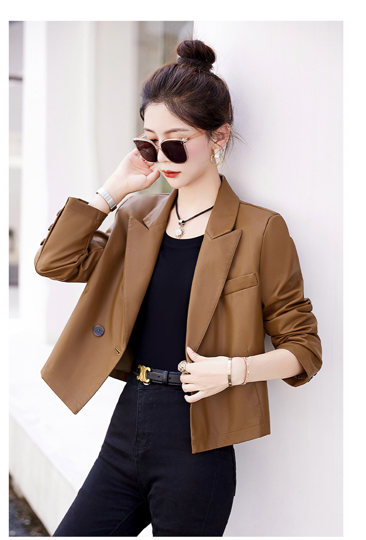 E9664 2480K ÁO DA NỮ XIAENHA VEST DÁNG ÔM BODY GỢI CẢM SEXY MÙA XUÂN THU ĐÔNG THỜI TRANG NỮ G05 SẢN PHẨM MỚI