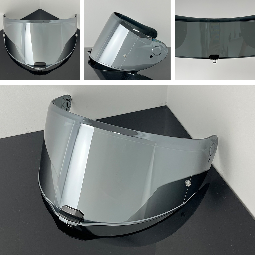 Ff811 Helmet Lens Adapted to Vector Ii, Citation Ii Full-Face Helmet Sunscreen Mirror Electroplating Multi-Color