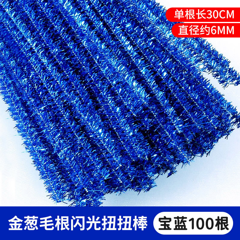 Paquete de material de ramo de varilla retorcida de macaron