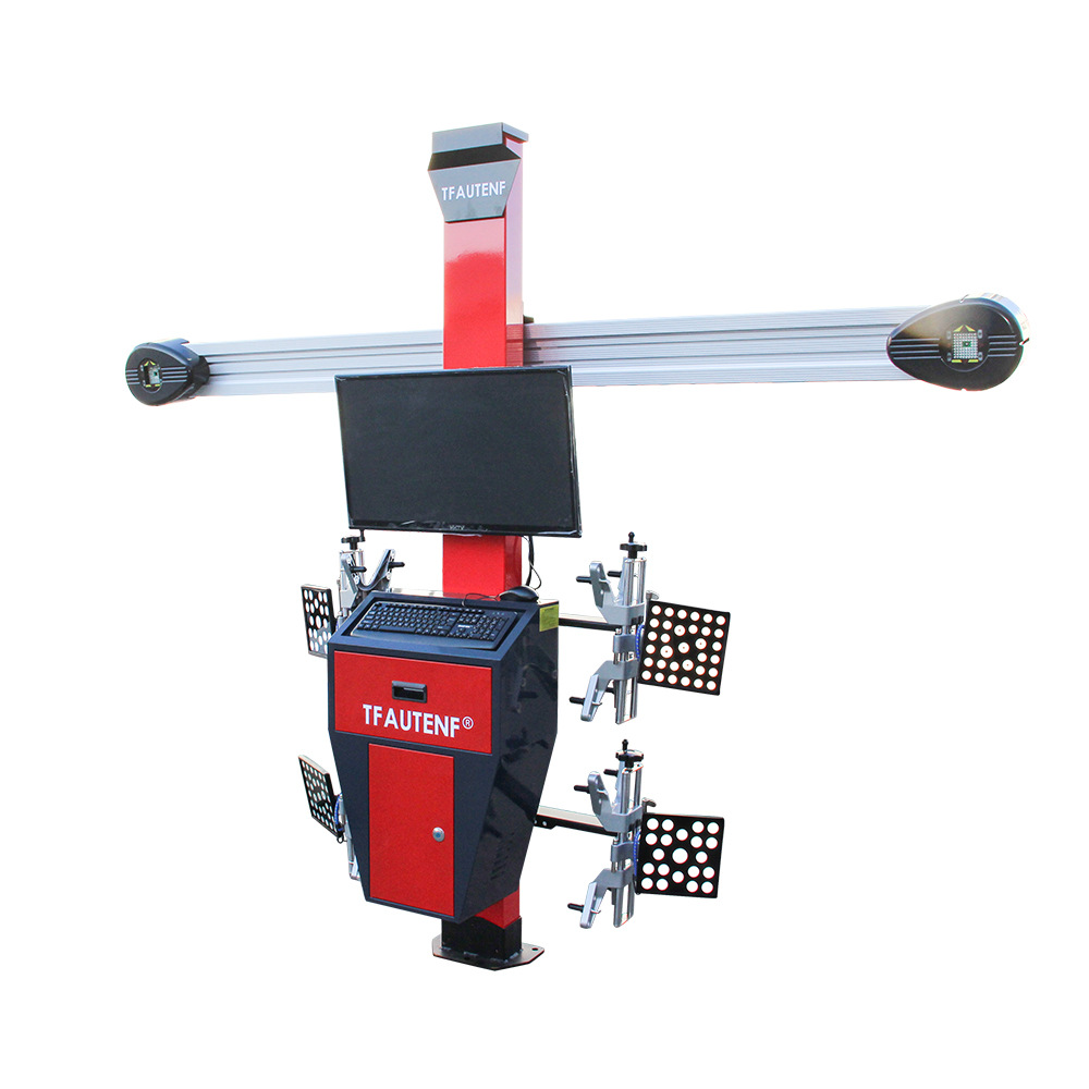 Localizador de cuatro ruedas 3D puntual del fabricante, equipo de inspección y mantenimiento de automóviles, localizador de cuatro ruedas de medición 3D