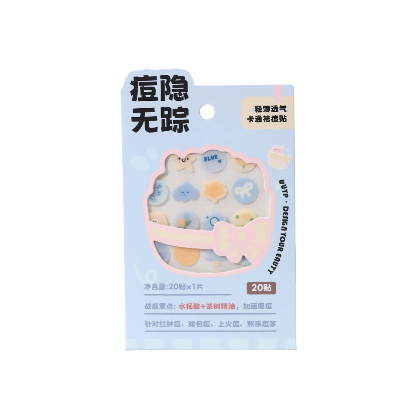 Acne Patch — Light Thin Breathable Waterproof Cute Hydrocolloid Patches, 20–36 pcs