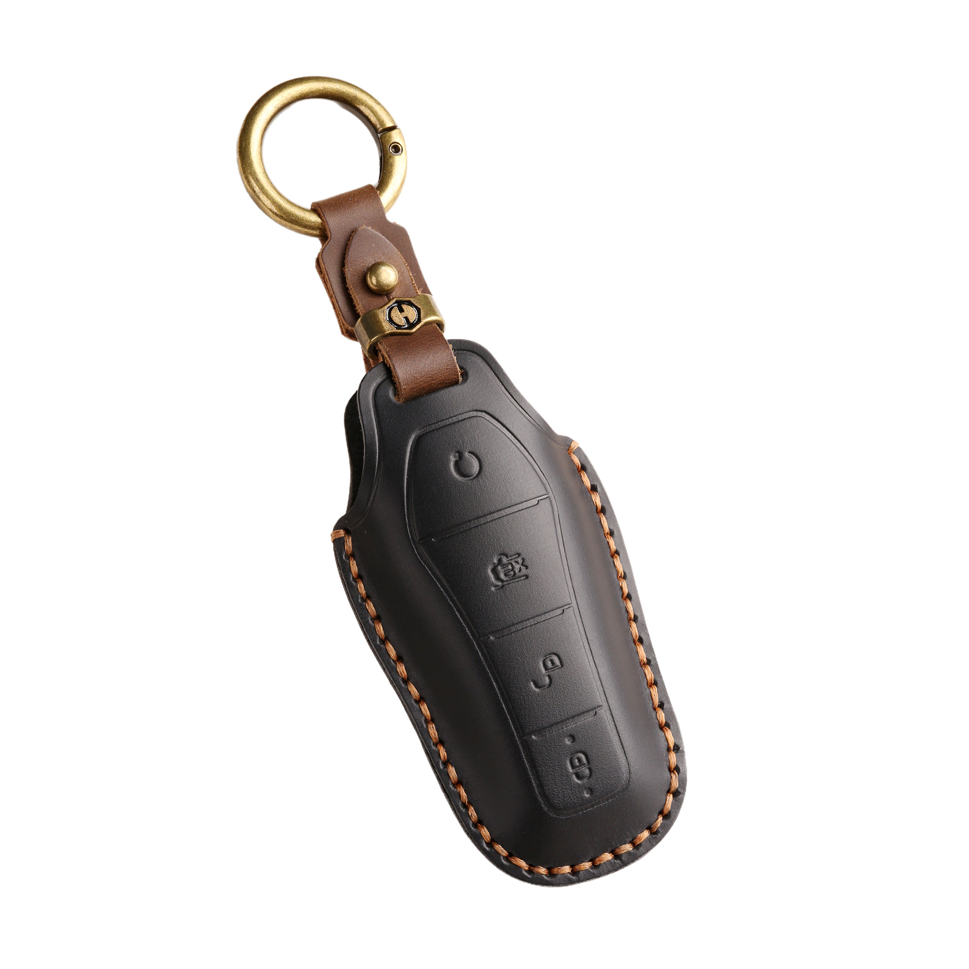 New Retro Key Bag Suitable for Byd Key Cover Tang and Song Plusdmi Dolphin Han Car Key Bag