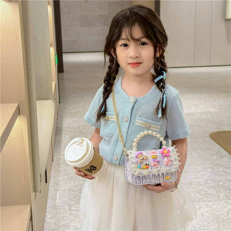Children's bag, shoulder bag, cartoon one-shoulder bag, universal small bag for princess