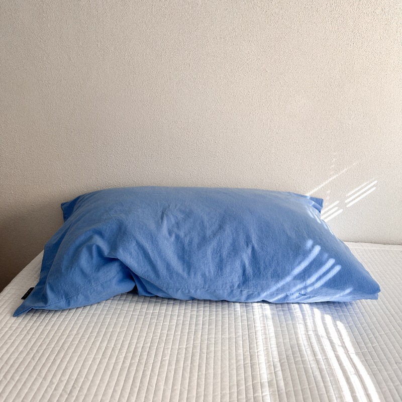 Ins風単品純綿枕カバー格子純色と封筒式枕カバー48*74単品枕芯内胆カバー