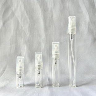 In-Stock Xb303S-2Ml 3ml 5ml 10ml Mini Sample Glass Perfume Bottle Refillable Spray Bottle Press Empty Bottle