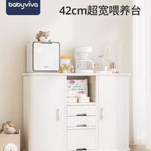 babyviva喂养台宝宝收纳柜婴儿用品置物架儿童衣柜玩具收纳储物柜