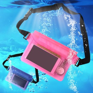 Waterproof Messenger Bag Mobile Phone Waterproof Bag Portable Universal Frosted Mobile Phone Dustproof Large Capacity Mobile Phone Bag Single Shoulder Seaside